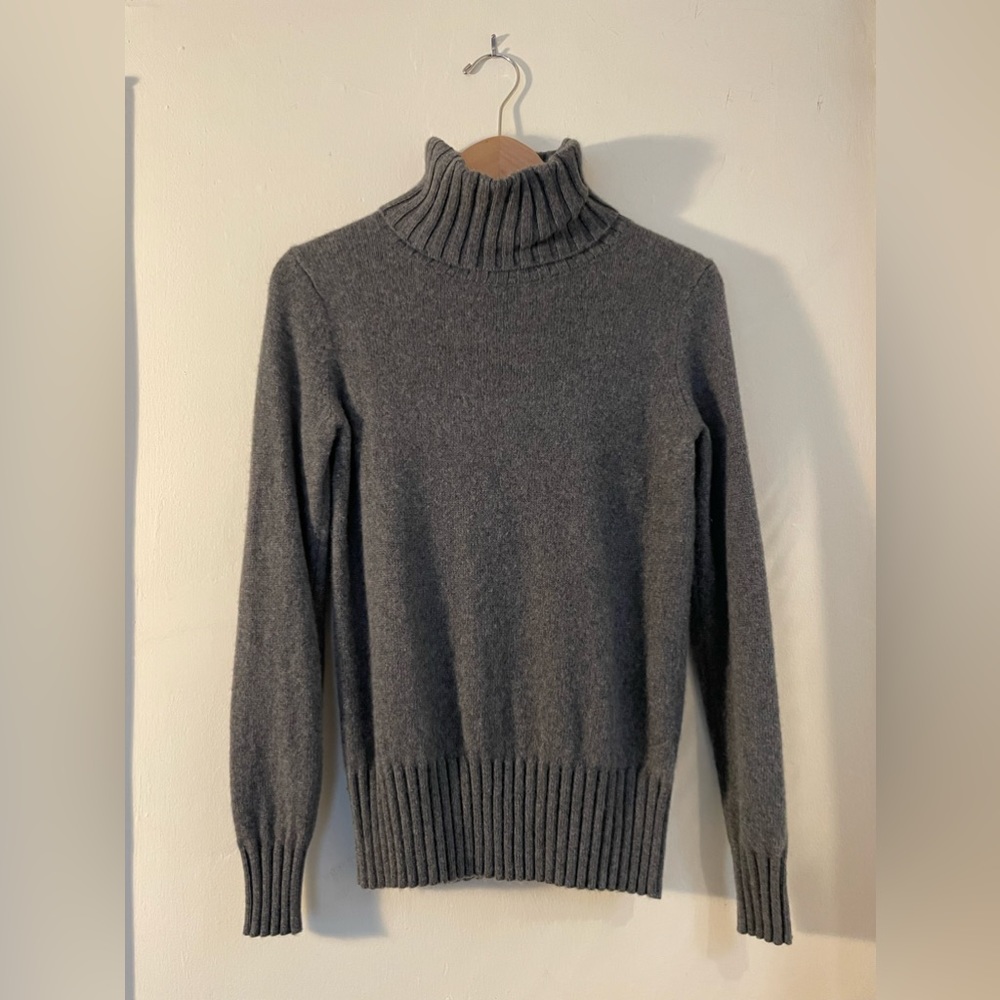 Patagonia Recycled Cashmere Turtleneck sweater feather gray - xs